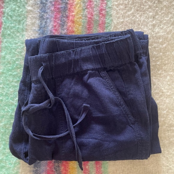 Caslon Wide Leg Linen Pant - Picture 10 of 10